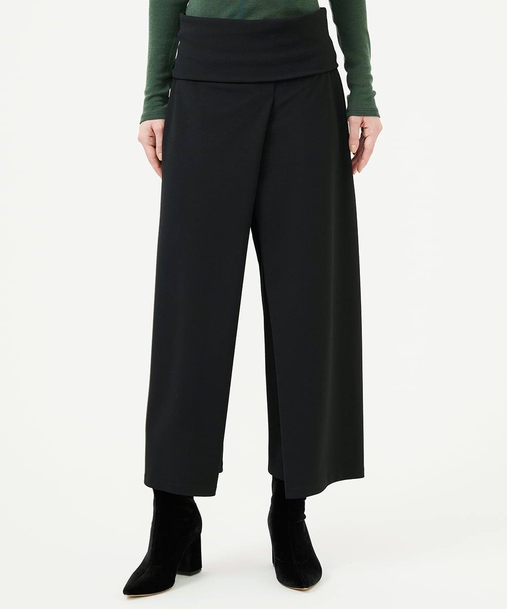 GYLJF02360 Sybilla(シビラ) ◆受注生産◆ラップパンツ ブラック