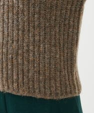 GYSAI01800 Sybilla(シビラ) ◆受注生産◆フラワーハンド刺繍カーディガン ブラウン