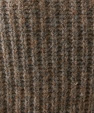 GYSAI01800 Sybilla(シビラ) ◆受注生産◆フラワーハンド刺繍カーディガン ブラウン