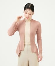 GYSJF01270 Sybilla(シビラ) ◆受注生産◆リブカーディガン ピンク