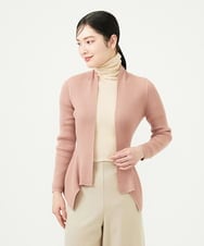 GYSJF01270 Sybilla(シビラ) ◆受注生産◆リブカーディガン ピンク