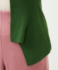 GYSJF01270 Sybilla(シビラ) ◆受注生産◆リブカーディガン グリーン