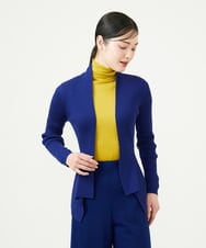 GYSJF01270 Sybilla(シビラ) ◆受注生産◆リブカーディガン ネイビーブルー