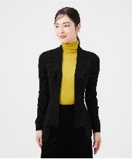 GYSJF01270 Sybilla(シビラ) ◆受注生産◆リブカーディガン ブラック