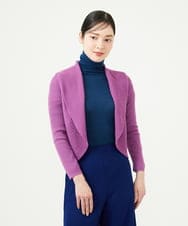 GYSJF02270 Sybilla(シビラ) ◆受注生産◆リブボレロ ピンクパープル