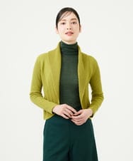 GYSJF02270 Sybilla(シビラ) ◆受注生産◆リブボレロ イエローグリーン