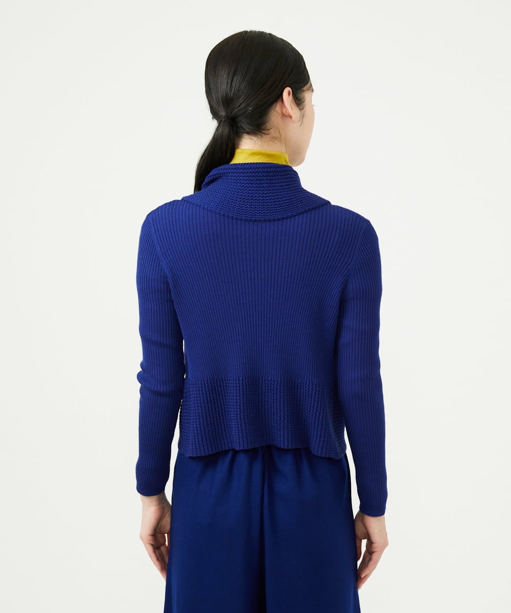 GYSJF02270 Sybilla(シビラ) ◆受注生産◆リブボレロ ネイビーブルー