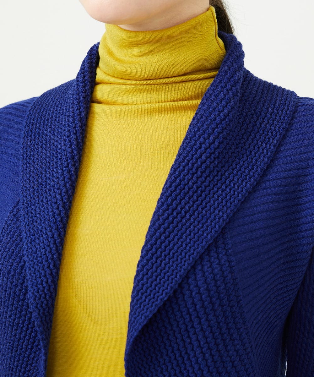 GYSJF02270 Sybilla(シビラ) ◆受注生産◆リブボレロ ネイビーブルー