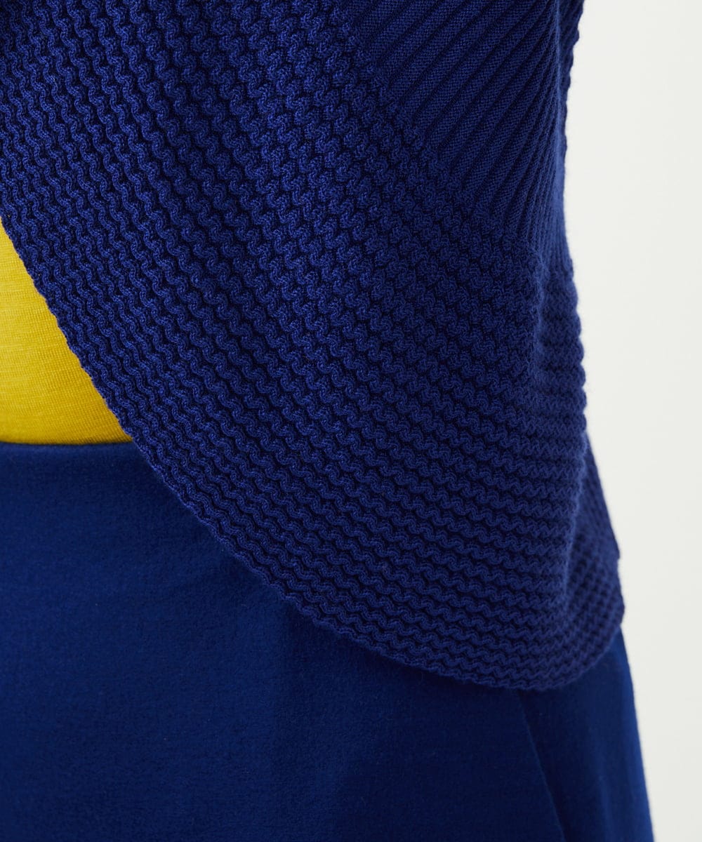 GYSJF02270 Sybilla(シビラ) ◆受注生産◆リブボレロ ネイビーブルー