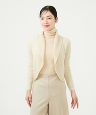 GYSJF02270 Sybilla(シビラ) ◆受注生産◆リブボレロ アイボリー