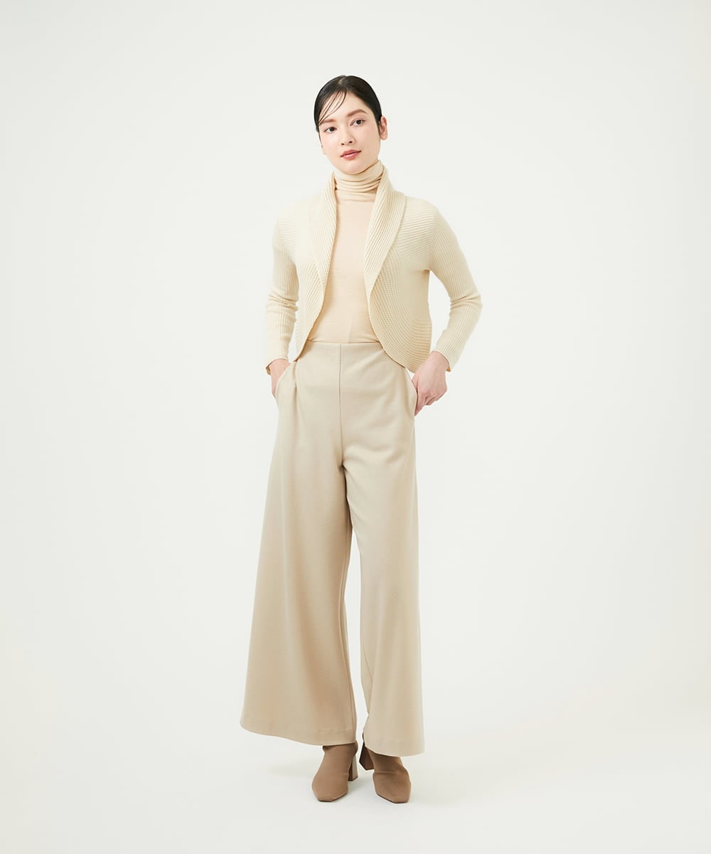 GYSJF02270 Sybilla(シビラ) ◆受注生産◆リブボレロ アイボリー