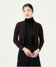 GYSJF02270 Sybilla(シビラ) ◆受注生産◆リブボレロ ダークブラウン