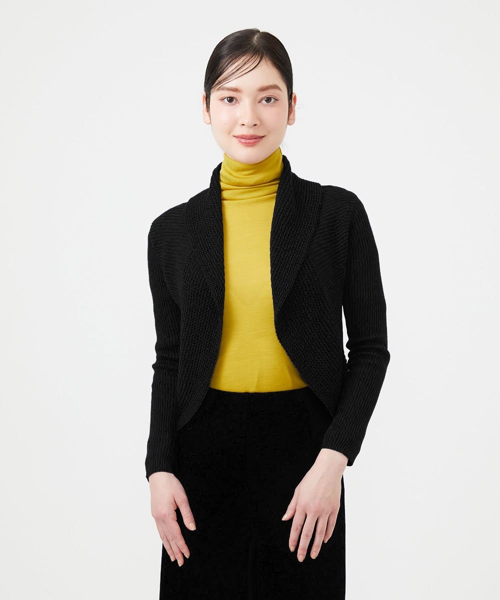 GYSJF02270 Sybilla(シビラ) ◆受注生産◆リブボレロ ブラック