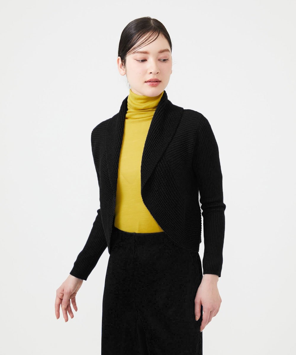 GYSJF02270 Sybilla(シビラ) ◆受注生産◆リブボレロ ブラック