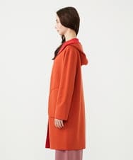 GYSVI02150 Sybilla(シビラ) ◆受注生産◆リバーシブルニットコート オレンジ