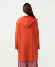 GYSVI02150 Sybilla(シビラ) ◆受注生産◆リバーシブルニットコート オレンジ