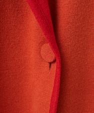 GYSVI02150 Sybilla(シビラ) ◆受注生産◆リバーシブルニットコート オレンジ