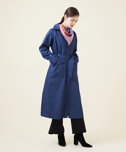 GYUEX11690 Sybilla ◆受注生産につき返品・交換・キャンセル不可◆アートプリントステンカラーコート