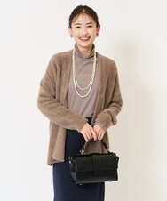 K12CA01029 a.v.v(アー・ヴェ・ヴェ) パール調二連ネックレス ゴールド
