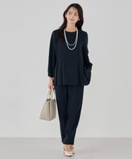 K12CD01029 a.v.v(アー・ヴェ・ヴェ) パール調二連ネックレス ゴールド