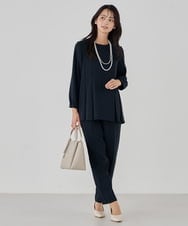 K12CD01029 a.v.v(アー・ヴェ・ヴェ) パール調二連ネックレス ゴールド