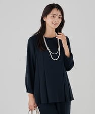 K12CD01029 a.v.v(アー・ヴェ・ヴェ) パール調二連ネックレス ゴールド