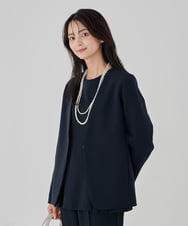 K12CD01029 a.v.v(アー・ヴェ・ヴェ) パール調二連ネックレス ゴールド