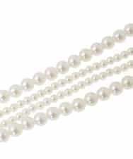 K12CD01029 a.v.v(アー・ヴェ・ヴェ) パール調二連ネックレス ゴールド