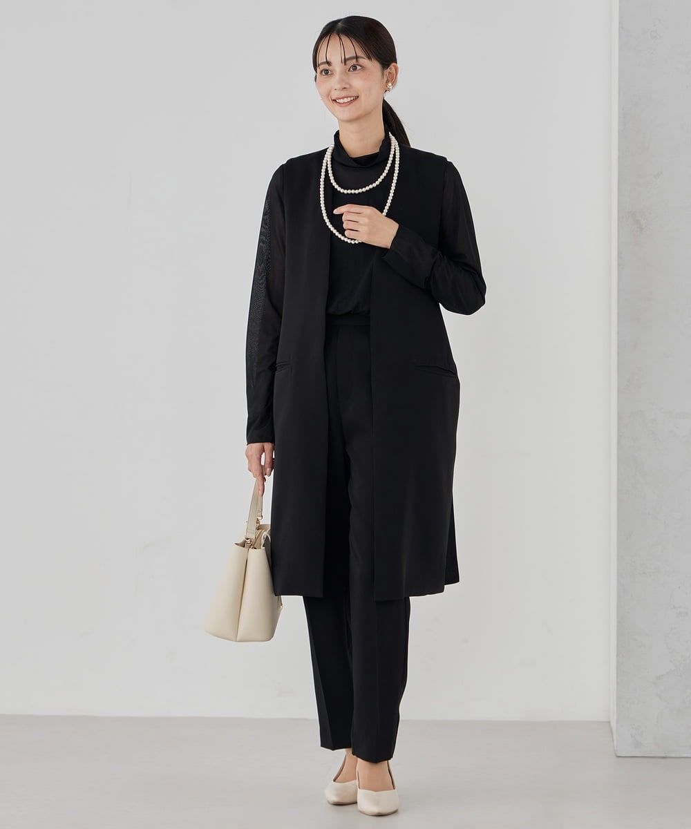 K12CD02029 a.v.v(アー・ヴェ・ヴェ) ロングパールネックレス ホワイト