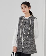 K12CD02029 a.v.v(アー・ヴェ・ヴェ) ロングパールネックレス ホワイト