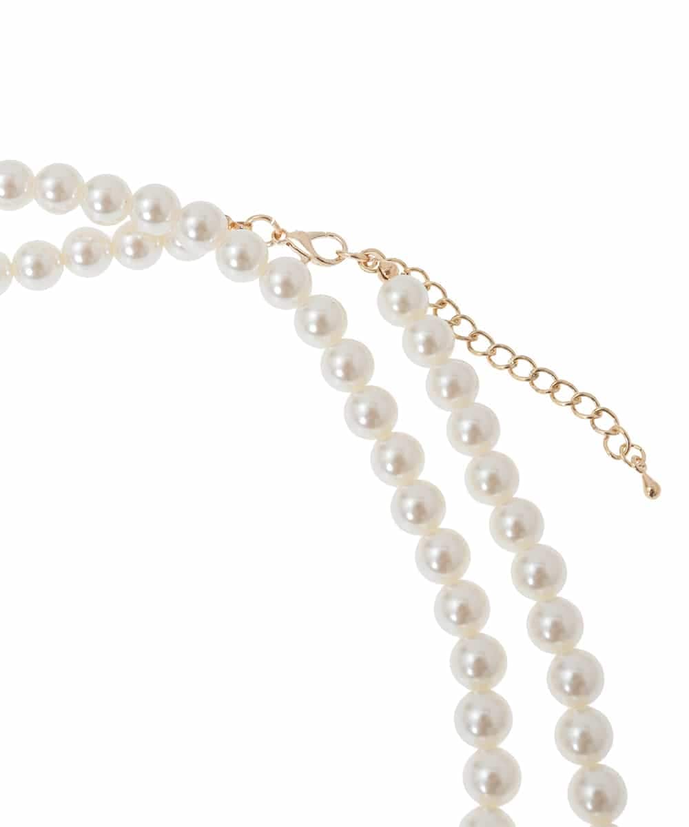 K12CD02029 a.v.v(アー・ヴェ・ヴェ) ロングパールネックレス ホワイト