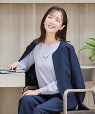 K12CD03024 a.v.v(アー・ヴェ・ヴェ) パール調スライドネックレス シルバー