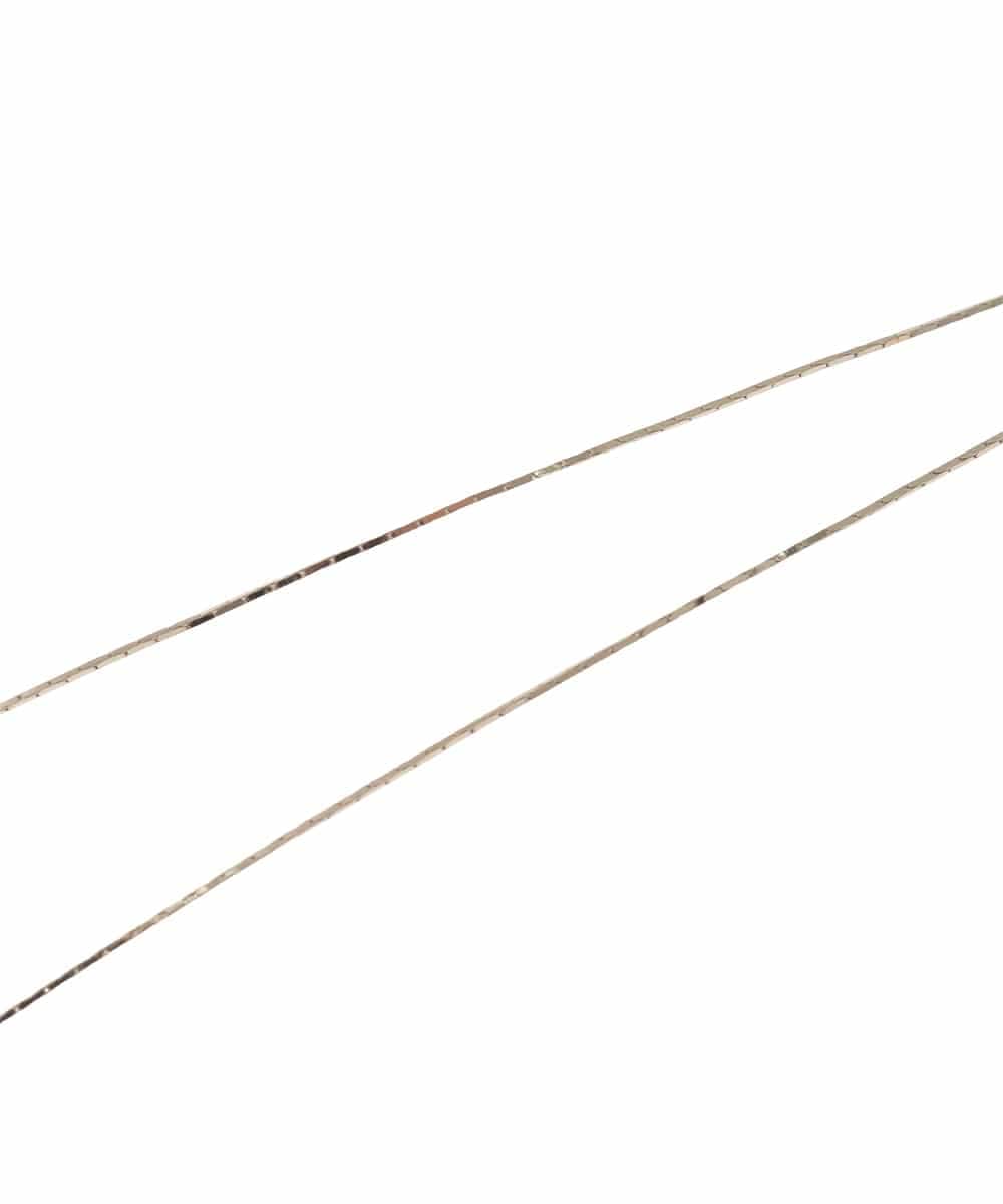 K12CD03024 a.v.v(アー・ヴェ・ヴェ) パール調スライドネックレス ゴールド