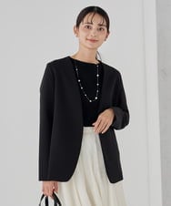 K12CD04024 a.v.v(アー・ヴェ・ヴェ) パールポイントロングネックレス シルバー