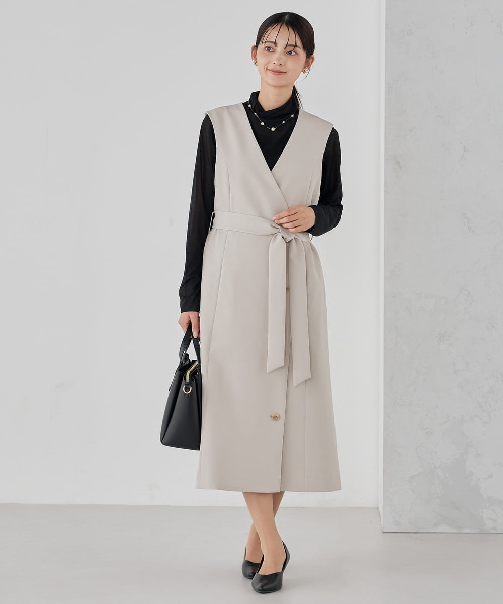 K12CD04024 a.v.v(アー・ヴェ・ヴェ) パールポイントロングネックレス シルバー