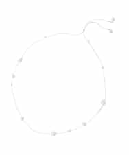 K12CD04024 a.v.v(アー・ヴェ・ヴェ) パールポイントロングネックレス シルバー