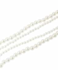 K12CD05039 a.v.v(アー・ヴェ・ヴェ) コサージュ付き二連ネックレス ベージュ