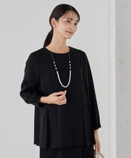 K12CD06024 a.v.v(アー・ヴェ・ヴェ) パール調チェーンロングネックレス ゴールド