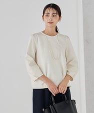 K12CD06024 a.v.v(アー・ヴェ・ヴェ) パール調チェーンロングネックレス ゴールド