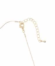 K12CD06024 a.v.v(アー・ヴェ・ヴェ) パール調チェーンロングネックレス ゴールド