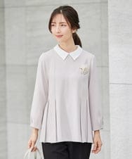 K12CD10029 a.v.v(アー・ヴェ・ヴェ) パール調フラワーコサージュ ホワイト