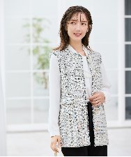 K12CD13021 a.v.v(アー・ヴェ・ヴェ) パール調ニュアンスブローチ シルバー