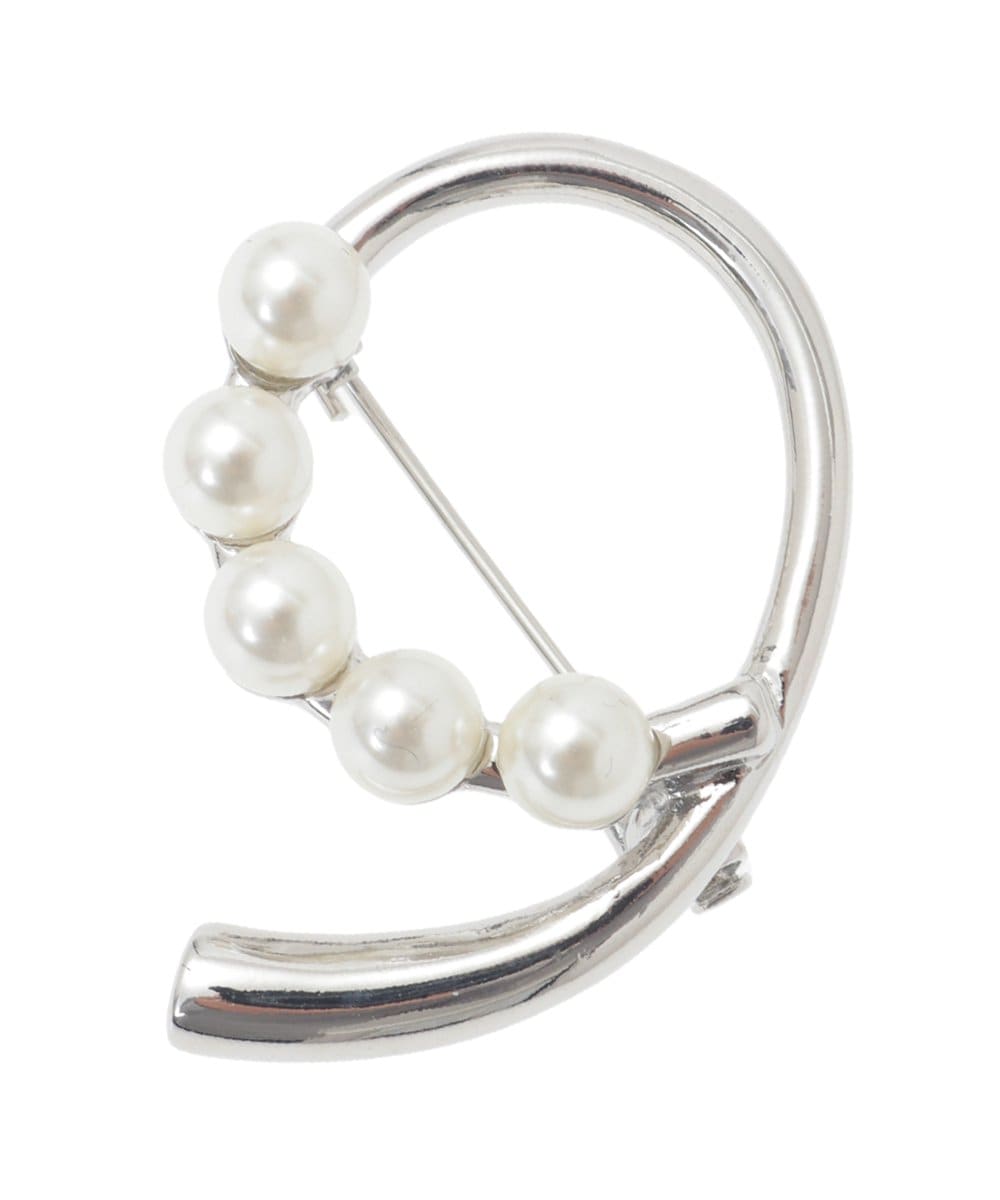 K12CD14021 a.v.v(アー・ヴェ・ヴェ) パールリングブローチ ゴールド