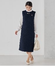 K12CD14021 a.v.v(アー・ヴェ・ヴェ) パールリングブローチ ゴールド