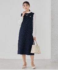 K12CD14021 a.v.v(アー・ヴェ・ヴェ) パールリングブローチ ゴールド