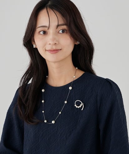 K12CD14021 a.v.v パールリングブローチ