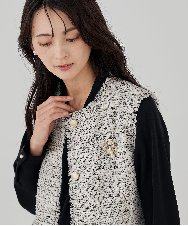 K12CD15021 a.v.v(アー・ヴェ・ヴェ) 3連パールサークルブローチ ゴールド