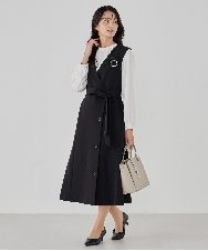 K12CD16029 a.v.v(アー・ヴェ・ヴェ) メッシュフラワーコサージュ ブラック