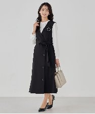 K12CD16029 a.v.v(アー・ヴェ・ヴェ) メッシュフラワーコサージュ ブラック