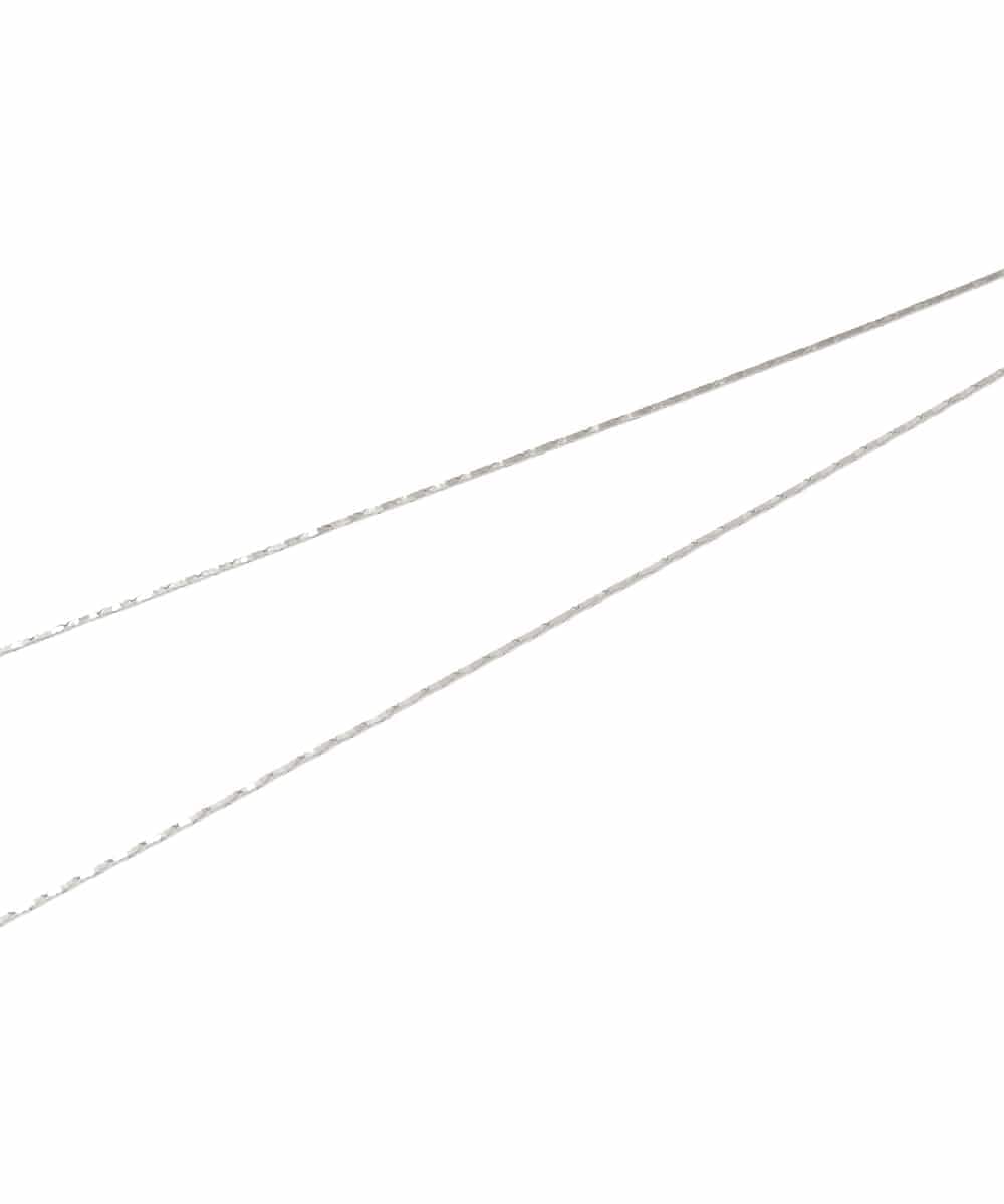 K12CD23024 a.v.v(アー・ヴェ・ヴェ) パールコンビネックレス シルバー